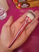 Mini Love-brocha de maquillaje en forma de corazón rosa, crema líquida suave en polvo, base, aerógrafo, cosmética, herramienta de belleza