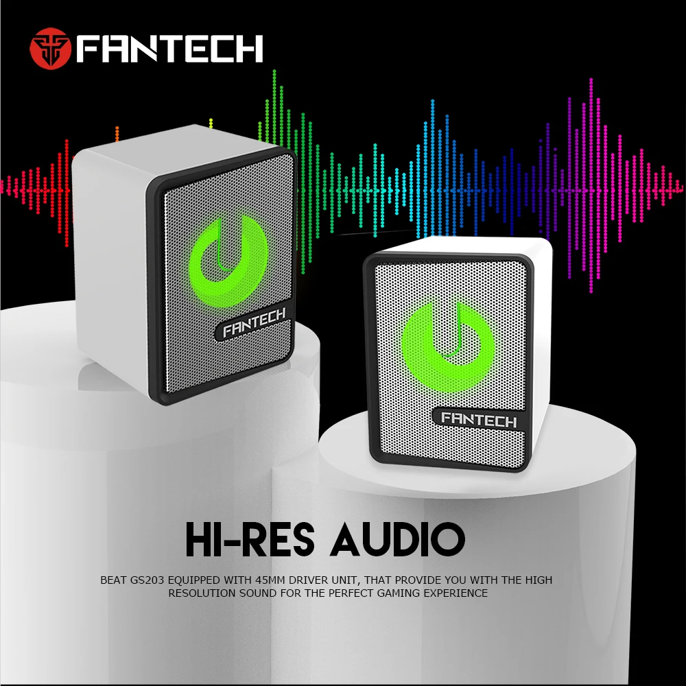 FANTECH BEAT GS203 speakers, Cable, 3,5 