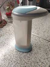 Dispensador de jabón líquido sin contacto, dispositivo automático, manos libres, bomba para baño y cocina, con sensor inteligente, 400ML