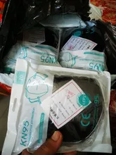 Mascarilla FFP2 de 5 capas, máscara facial protectora higiénica, reutilizable, KN95, FPP2