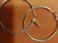 Personalidad hipérbole 925 de plata esterlina Simple liso círculo Pendientes para mujeres de plata de ley 2020-de plata-joyería de Pendientes de botón Pendientes