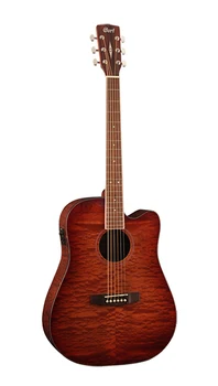 

Ad890mbcf-nat Standard series electro-acoustic guitar, with Cort neckline