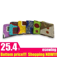 Африканская восковая ткань настоящий мягкий хлопок 6 ярдов/шт Гарантия Голландский Настоящий Воск для лоскутного шитья 112801