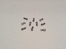 Gumay 10 Uds Mini SF mosquetones de mochila mosquetones de escalada llavero EDC ganchos para botellas de acampada Paracord táctica de supervivencia