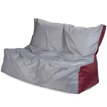 

Bean bag, Puffberi, Oxford, gray and burgundy, chair armchair sofa sofas puff