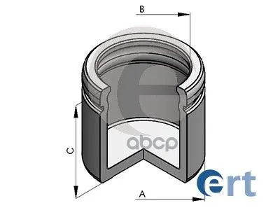 Поршень Суппорта Ford Maverick 2.0-3.0(01-) D40mm(Ate) 151212-C Ert арт. 151212-C