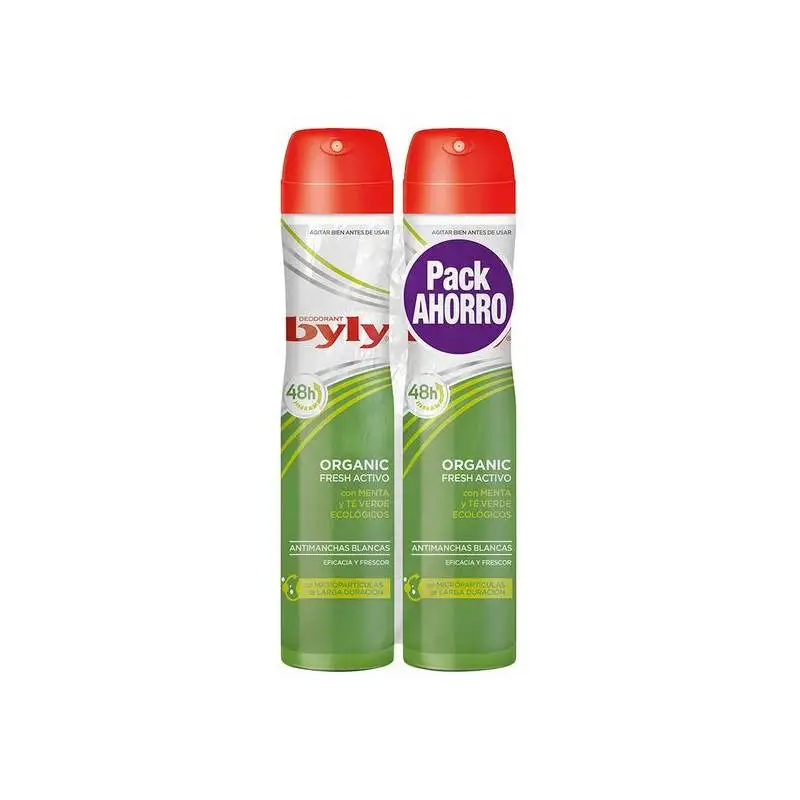 Дезодорант-спрей органический Extra Fresh Byly(2 шт