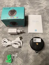 Escam-Mini cámara IP V380 con Wifi, HD, 1080P, inalámbrica, interior, visión nocturna, Audio bidireccional, detección de movimiento, Monitor de bebé