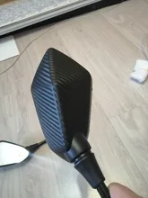 Scooter Rearview-Mirrors Carbon-Fiber Electrombile Lmodri E-Bike 10mm 8mm Convex Back-Side