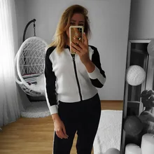Tracksuits Women Cardigan Sweater Waist-Pants Spring Two-Piece-Sets Knitted White Fashion