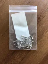 Protectores de alambre de acero inoxidable, 30 Uds., protectores de cables, ganchos en forma de U, conector para fabricación de joyas