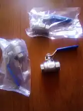 Female Straight Two-pieces Full Ports 304 Stainless Steel Ball Valve