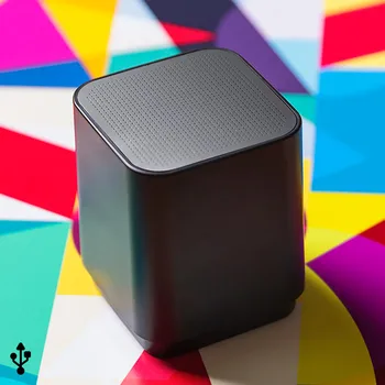 

Wireless Bluetooth Speaker USB 3W Black 146132