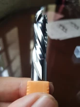 Fresadora de madera arriba y abajo corte 2 flautas espiral de herramienta de fresado CNC Router de compresión de fresa final para madera de corte Bits