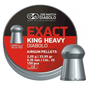 

JSB BALINES EXACT KING HEAVY 6,35MM (150 UD)