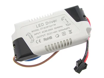 

Led Driver DC 300mA 27-42VDC (9-12)X1W transformer power supply constant current