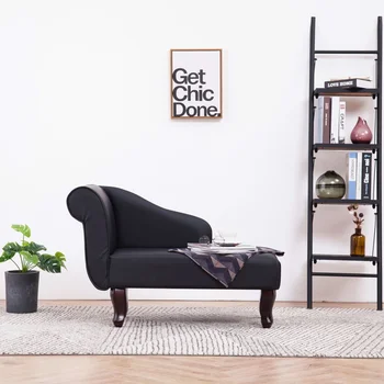 

Black imitation leather chair beach chairs