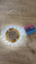 Light Ribbon-Tape Led-Strip Battery-Power White Flexible Smd2835-50cm 3AA 1M 2M 3M 4M