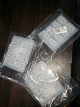 1Pc lindo Oso de azúcar molde de silicona molde de resina de cristal moldes de Epoxy de joyería colgante de arte DIY decoraciones de herramientas