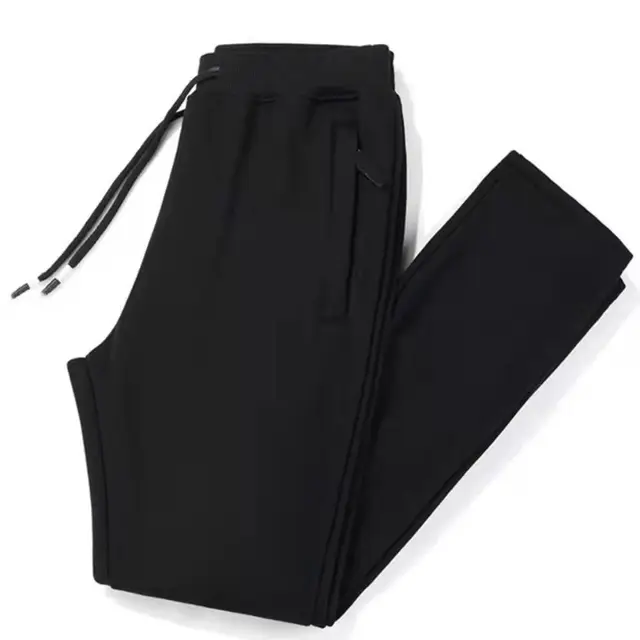Fitness Muscle Gray Jogging Pants Solid Running Pants Men Sport Pencil Pants Men Cotton Soft Bodybuilding Joggers Gym Trousers Zip pocket