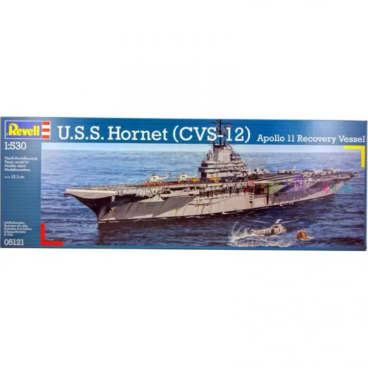 Сборная модель Авианосец Хорнет CVS 12 ВМС США 5121u Revell|Наборы для сборки моделей| |