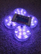 Night-Lamp Bowl Vase Party-Decoration Battery-Operated Remote-Controlled Garden Underwater