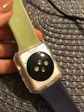 Funda transparente para Apple Watch Serie 6 SE 38MM 44MM 360 completamente transparentes Pantalla de TPU blando Protector para Iwatch cubierta 5 4 3 40MM 42MM