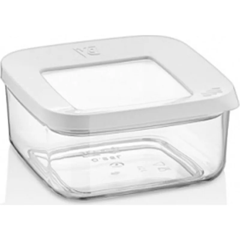 Kitchen Trend Vip John 250 ml 3 Square High Quality Storage Container Suitable for Food Theme Free Fast Shipping From turkey | Дом и сад