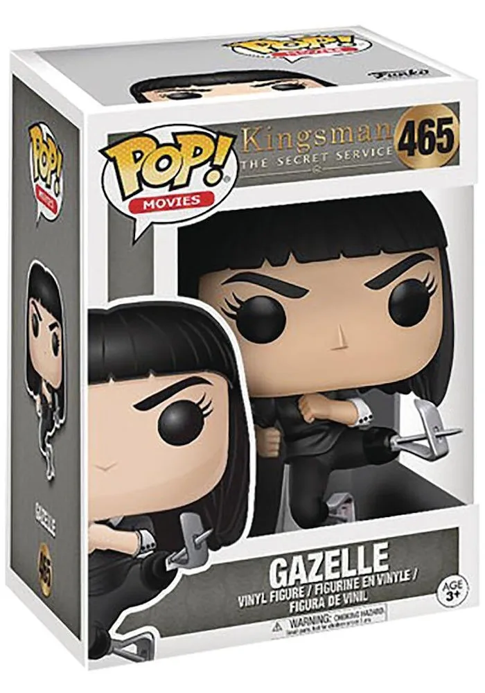 FUNKO POP MOVIE KINGSMAN GAZELLE VINYL 