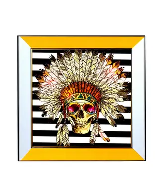 

Canvas Print Glass Acrylic Metallic Framed Dry Head