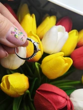 De Lujo mujer chica de cristal anillo de piedra de circonia cúbica bohemios plata Color blanco rosa amarillo anillo promesa anillos de compromiso para las mujeres