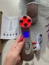 Face-Massager Tighten Removal Skin-Care Face-Lifting Frequency Led Photon Electroporation