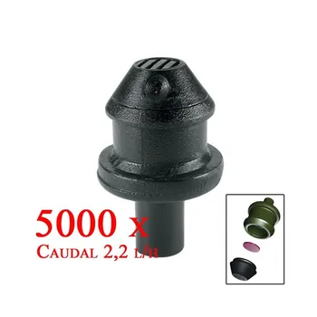 

Dropper Autocompensante Enjoyment 2,2 L/h with Emitter. 5000 units | PC working Pressure: 0,6 to 3,5 ATM. Dropper sortie with Emitter.