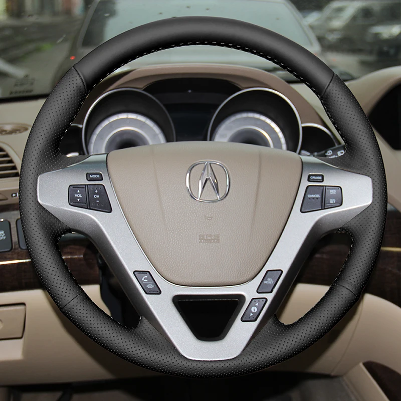 Оплетка рулевого колеса из микрофибры для Honda Acura MDX 2009 2012|Чехлы на руль| |