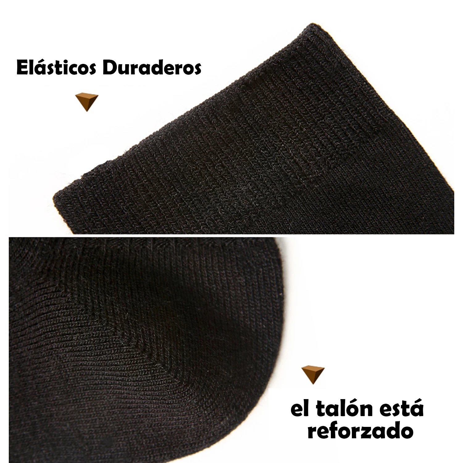 Men's and women's long socks combed cotton hositine for work leisure and sport long waist Pack9-12