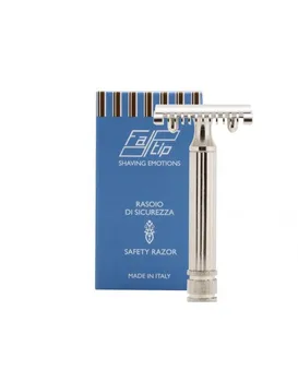 

Fatip "Grande" Nickel Open Comb Safety Razor
