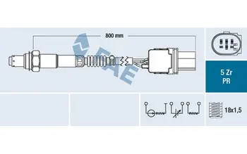 

FAE Lambda Sensor for RENAULT SC�NIC FORD MONDEO AUDI TT VOLKSWAGEN GOLF BMW S�rie 5