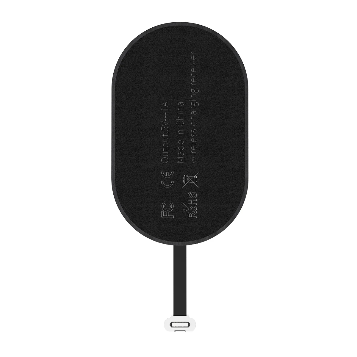 Приемник для беспроводной зарядки Baseus Microfiber Wireless Charging Receiver(For iPhone) Black|Зарядные