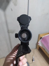 DIANA-Mira telescópica para rifle de caza, visor óptico táctico con punto verde y rojo ajustado a carril con alcance 2x40, 3x42, 3x44, 1x40 para 11/20mm