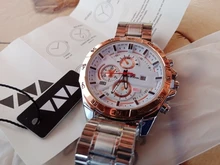 Reloj de pulsera deportivo Para Hombre, cronógrafo de cuero, estilo militar, informal, Moderno, novedad de 2021