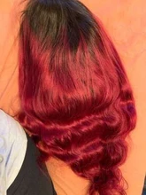 La onda del cuerpo de la peluca con malla frontal 13x4 cabello humano peluca con malla frontal s 1B 30 onda del cuerpo Ombre peluca con malla frontal 4x4 pelucas humanas Pre arrancado