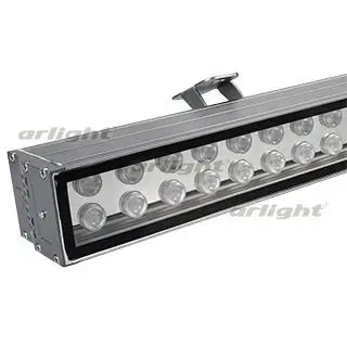 

023638 LED floodlight ar-line-1000xl-54w-24v RGB (Grey, 30 deg, DMX512)-1 pc Arlight