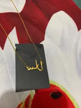 Collar de acero inoxidable personalizado con nombre, gargantilla de oro con letras personalizadas, colgante con placa, regalo