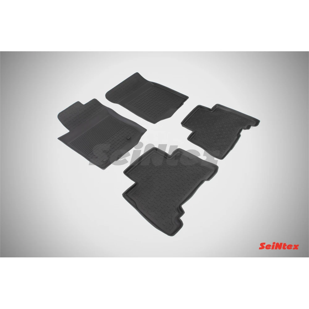 КОВРИКИ В САЛОН 5 шт. Toyota Land Cruiser Prado 150 (2013-2017) рестайлинг SEINTEX 86069 | Автомобили и