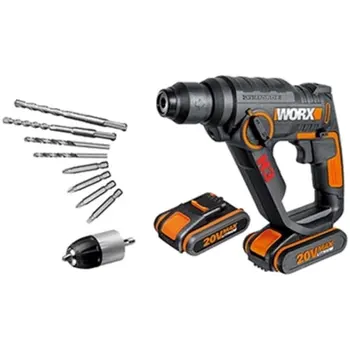 

SCREWDRIVER DRILL HAMMER 20V Li 2,0AH 2 BATTERIES WORX