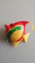 Lifelike Plastic Artificial Moving Floating Fishes Ornament Decorations for Aquarium