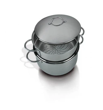 

Food steamer with lid Vapor Set 24cm stainless steel