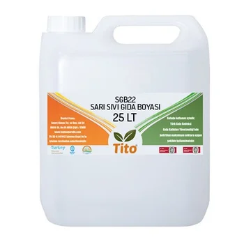 

Yellow Food Renklendiricisi Liquid Water Soluble 25 L