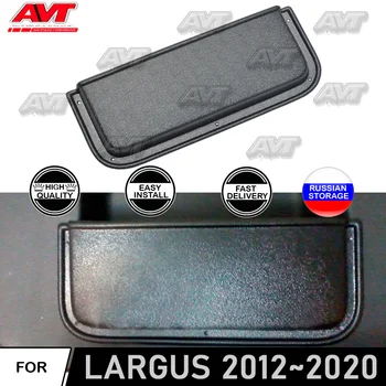 

Organizer pockets on doors for Lada Largus 2012~2020 plastic ABS pocket car styling accessories decoration box