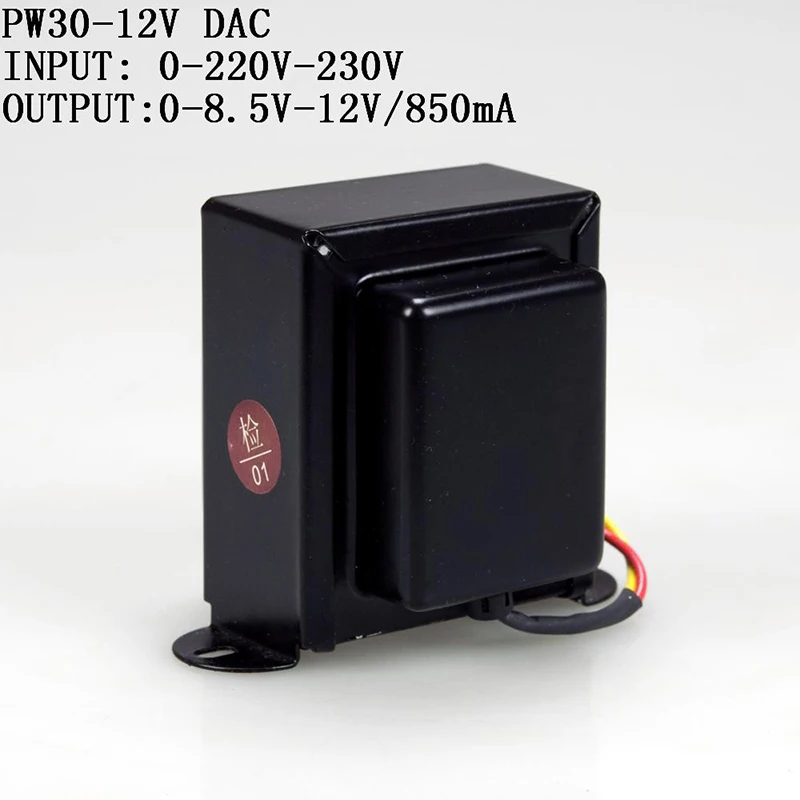 

Raphaelite PW30-12V Power Transformer for DAC HIFI EXQUIS Quality Guaranteed